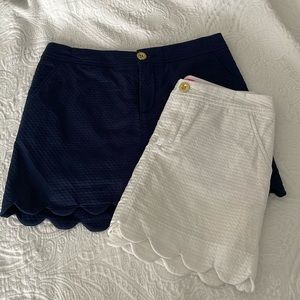 Two Lilly Pulitzer Colette skorts